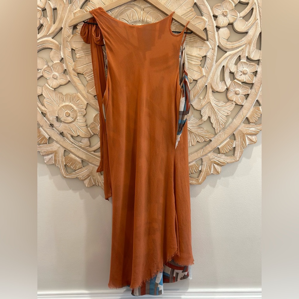 Anthropologie Naughty Coral Dress